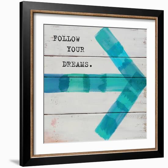 Follow Your Dreams-Mimi Marie-Framed Art Print