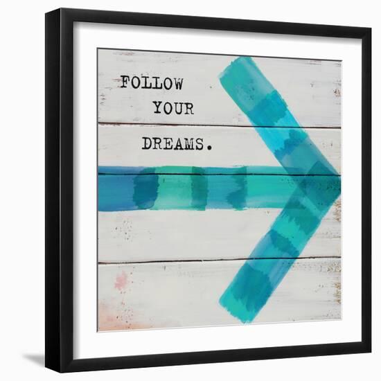 Follow Your Dreams-Mimi Marie-Framed Art Print