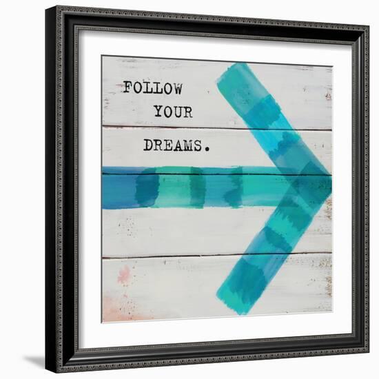 Follow Your Dreams-Mimi Marie-Framed Art Print