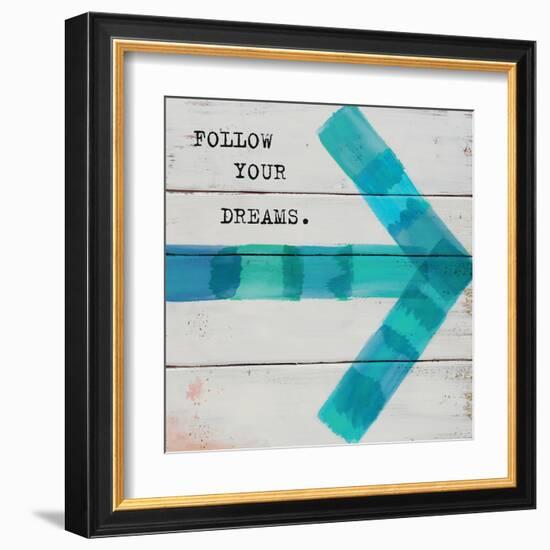 Follow Your Dreams-Mimi Marie-Framed Art Print