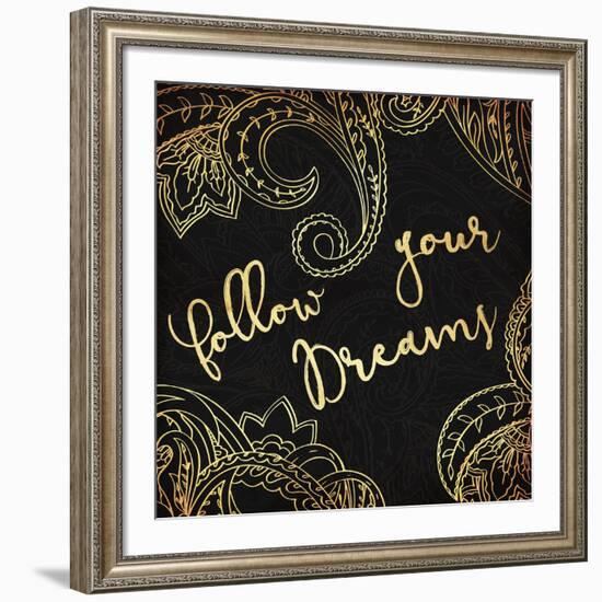 Follow Your Dreams-Jace Grey-Framed Art Print