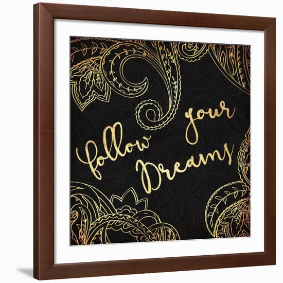 Follow Your Dreams-Jace Grey-Framed Art Print