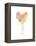 Follow Your Heart Balloons-Anna Quach-Framed Stretched Canvas