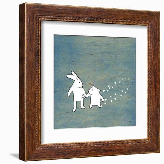 Follow Your Heart - Go Together-Kristiana Pärn-Framed Art Print