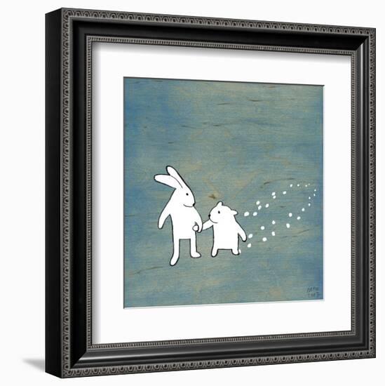 Follow Your Heart - Go Together-Kristiana Pärn-Framed Art Print