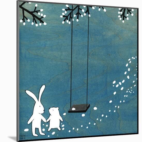 Follow Your Heart- Let's Swing-Kristiana Pärn-Mounted Art Print