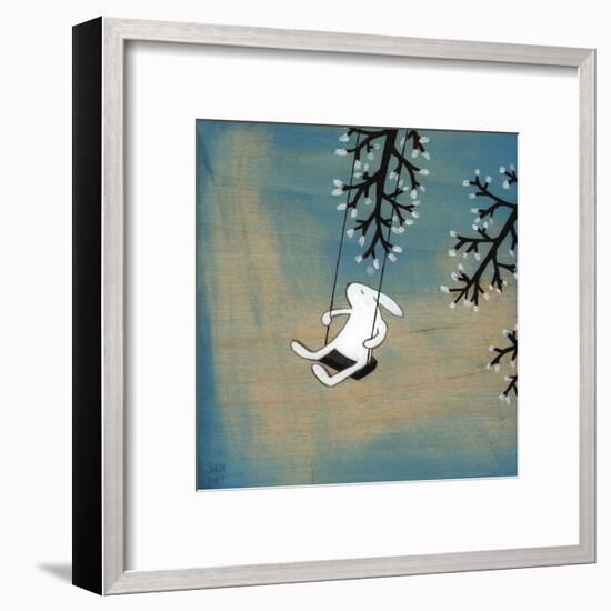 Follow Your Heart- Swinging Quietly-Kristiana Pärn-Framed Art Print