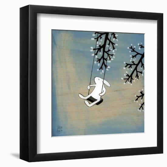 Follow Your Heart- Swinging Quietly-Kristiana Pärn-Framed Giclee Print