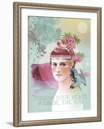 Follow Your Heart-Anahata Katkin-Framed Giclee Print
