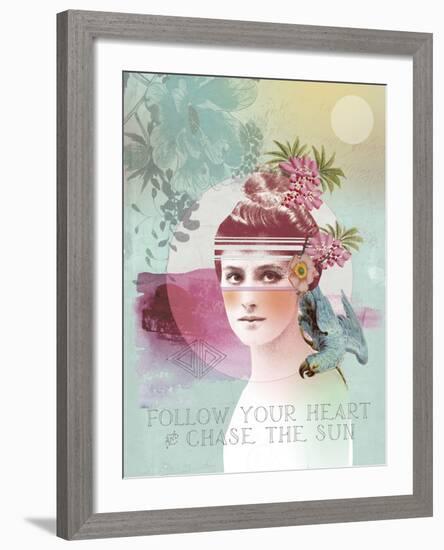 Follow Your Heart-Anahata Katkin-Framed Giclee Print