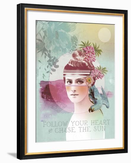 Follow Your Heart-Anahata Katkin-Framed Giclee Print