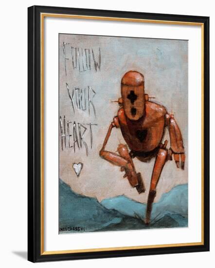 Follow Your Heart-Craig Snodgrass-Framed Giclee Print