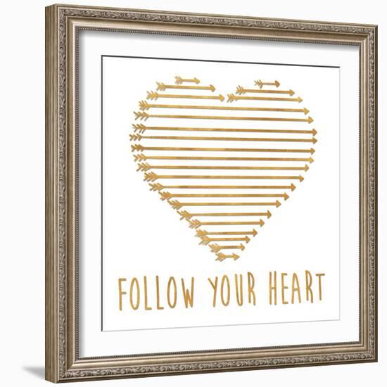 Follow Your Heart-Sd Graphics Studio-Framed Art Print