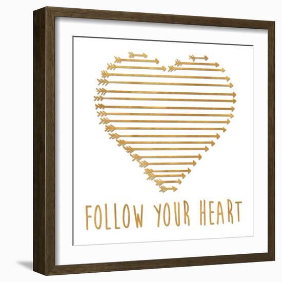 Follow Your Heart-Sd Graphics Studio-Framed Art Print