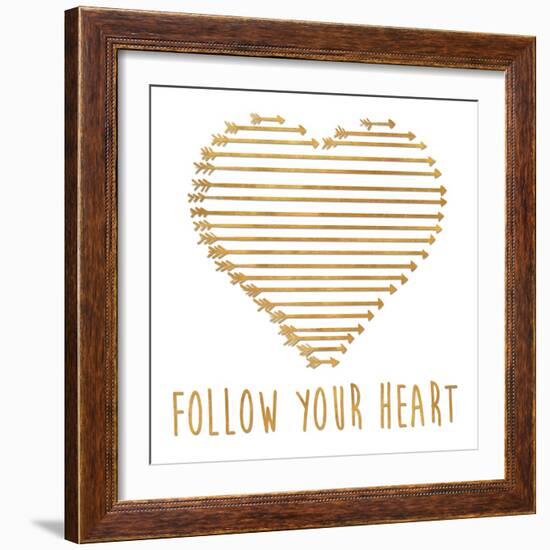 Follow Your Heart-Sd Graphics Studio-Framed Art Print