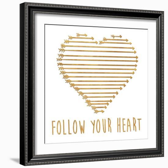 Follow Your Heart-Sd Graphics Studio-Framed Art Print