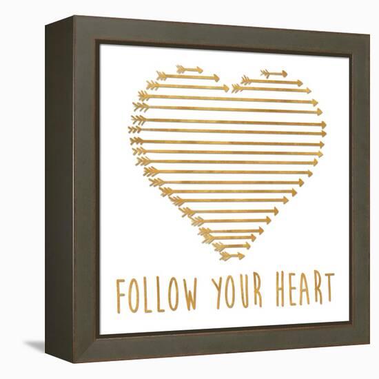 Follow Your Heart-Sd Graphics Studio-Framed Stretched Canvas