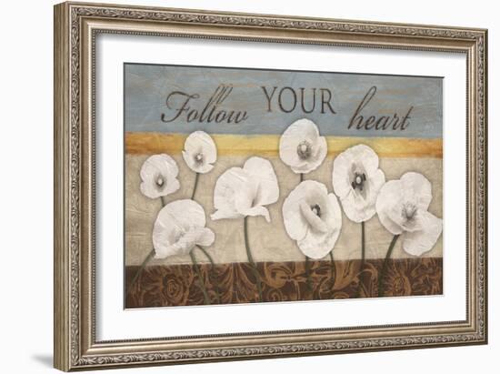 Follow Your Heart-Jace Grey-Framed Art Print