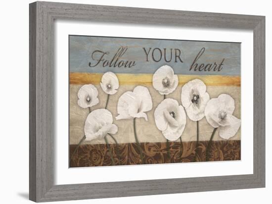 Follow Your Heart-Jace Grey-Framed Art Print