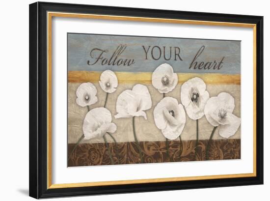 Follow Your Heart-Jace Grey-Framed Art Print