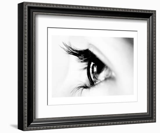 Following You-null-Framed Art Print