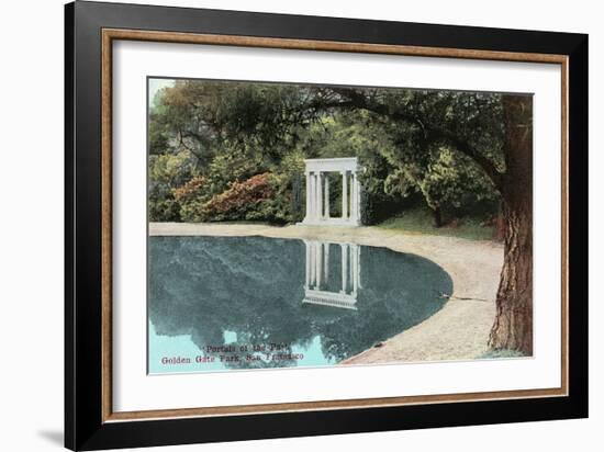 Folly, Golden Gate Park-null-Framed Art Print