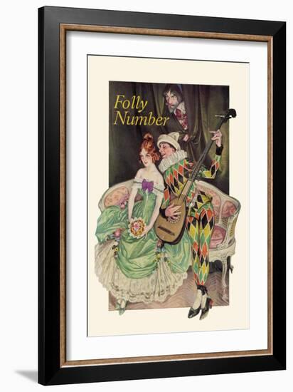 Folly Number-null-Framed Art Print