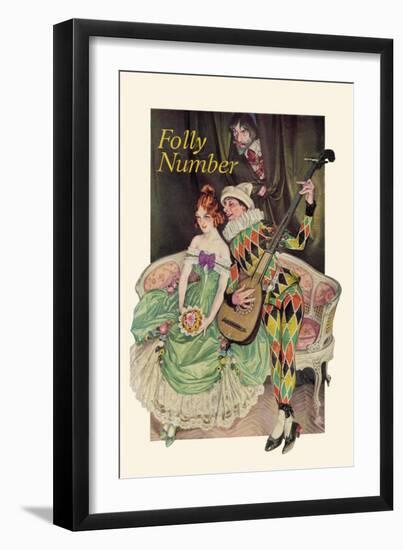 Folly Number-null-Framed Art Print