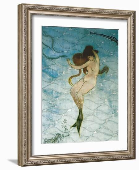 Fonda Espana-Ramon Casas Carbo-Framed Art Print