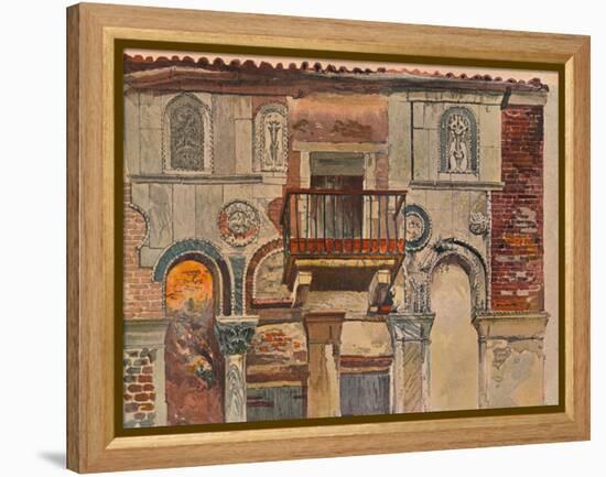 'Fondaco De Turchi, Venice', c1853-John Ruskin-Framed Premier Image Canvas