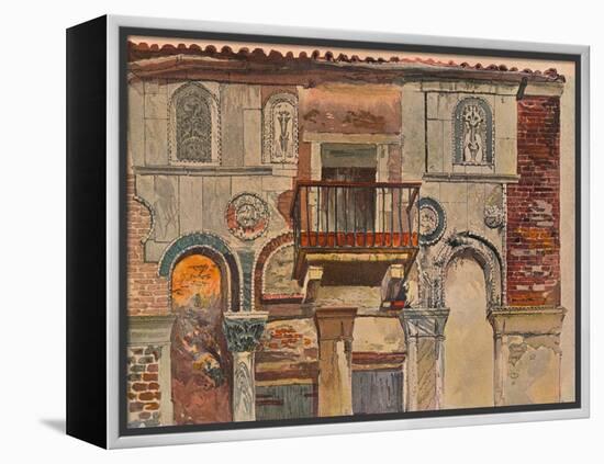 'Fondaco De Turchi, Venice', c1853-John Ruskin-Framed Premier Image Canvas