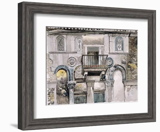 Fondaco Dei Turchi, Venice-John Ruskin-Framed Giclee Print