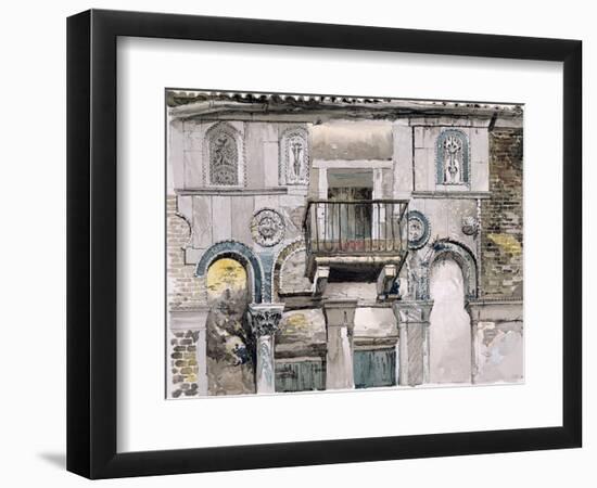 Fondaco Dei Turchi, Venice-John Ruskin-Framed Giclee Print