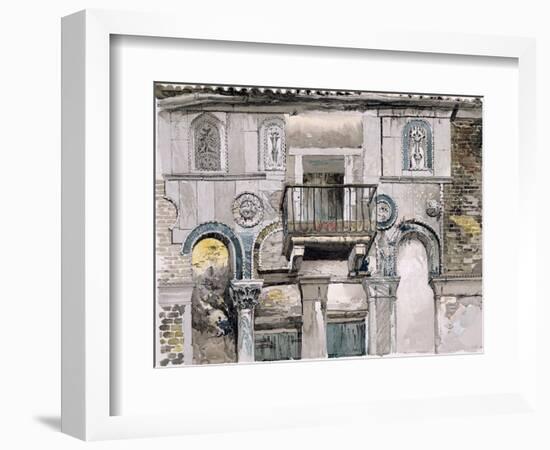 Fondaco Dei Turchi, Venice-John Ruskin-Framed Giclee Print
