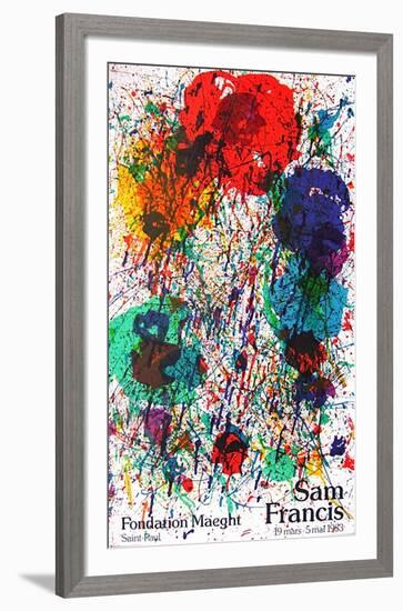 Fondation Maeght-Sam Francis-Framed Collectable Print