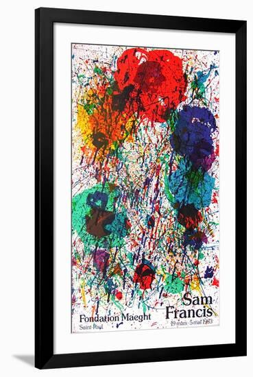 Fondation Maeght-Sam Francis-Framed Collectable Print