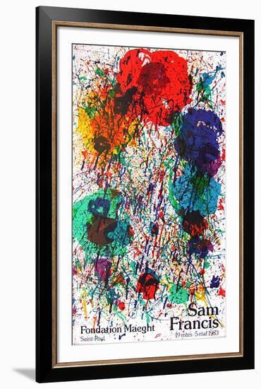 Fondation Maeght-Sam Francis-Framed Collectable Print