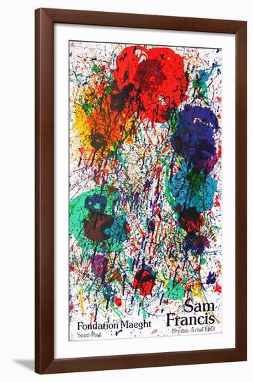 Fondation Maeght-Sam Francis-Framed Collectable Print