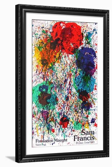 Fondation Maeght-Sam Francis-Framed Collectable Print