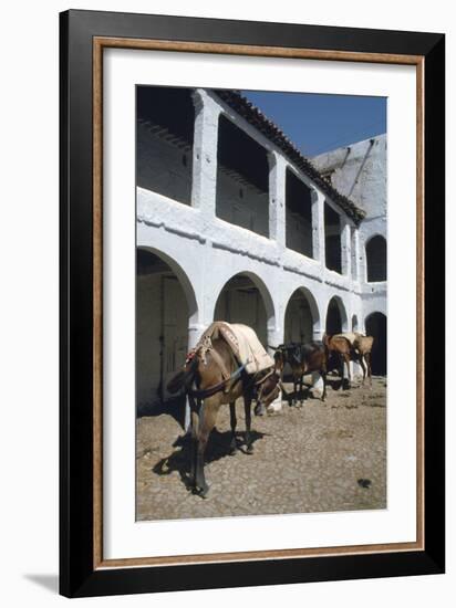 Fondouk, Chefchaouen, Morocco-Vivienne Sharp-Framed Photographic Print