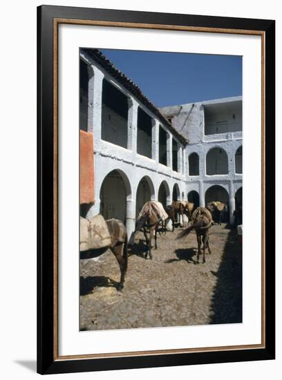 Fondouk, Chefchaouen, Morocco-Vivienne Sharp-Framed Photographic Print