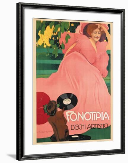 Fonotipia, c.1906-Marcello Dudovich-Framed Art Print