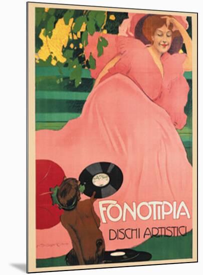 Fonotipia, c.1906-Marcello Dudovich-Mounted Art Print