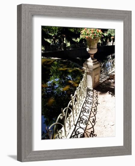 Fontaine de Medicis, Medicis' Fountain, Jardin de Luxemburg, Paris, France-Michele Molinari-Framed Photographic Print