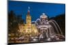 Fontaine de Tourny, Quebec City, Province of Quebec, Canada, North America-Michael Snell-Mounted Photographic Print