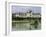 Fontainebleau : Façades donnant sur le grand parterre, avec au centre un bassin ; jardins de Le-null-Framed Giclee Print