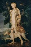 Diana the huntress, 16th century French-Fontainebleau School-Mounted Giclee Print