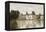 Fontainebleau - View of the Chateau and Lake-Jean-Baptiste-Camille Corot-Framed Premier Image Canvas