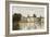 Fontainebleau - View of the Chateau and Lake-Jean-Baptiste-Camille Corot-Framed Giclee Print