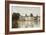 Fontainebleau - View of the Chateau and Lake-Jean-Baptiste-Camille Corot-Framed Giclee Print